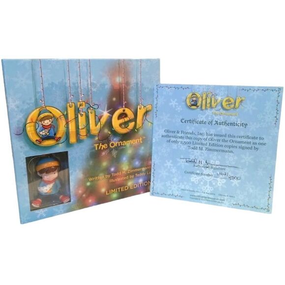 Oliver The Ornament - NIB - Picture 1 of 10